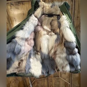 Ozlana Australia fur parka XS